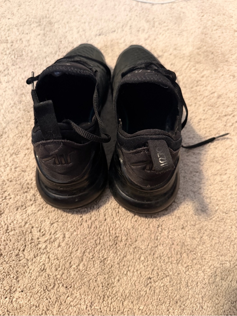 Nike Men's Black Athletic Sneakers